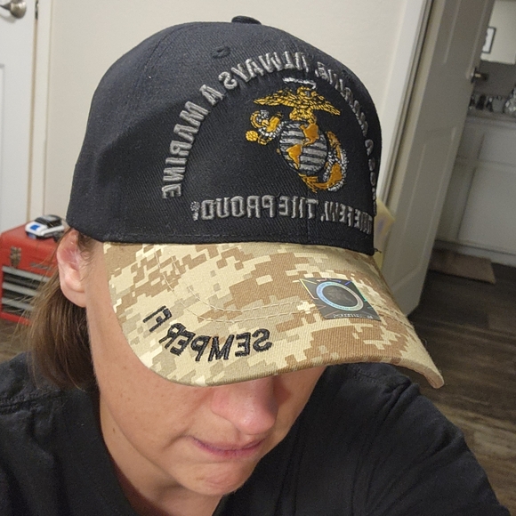 USMC ballcap - Picture 2 of 2